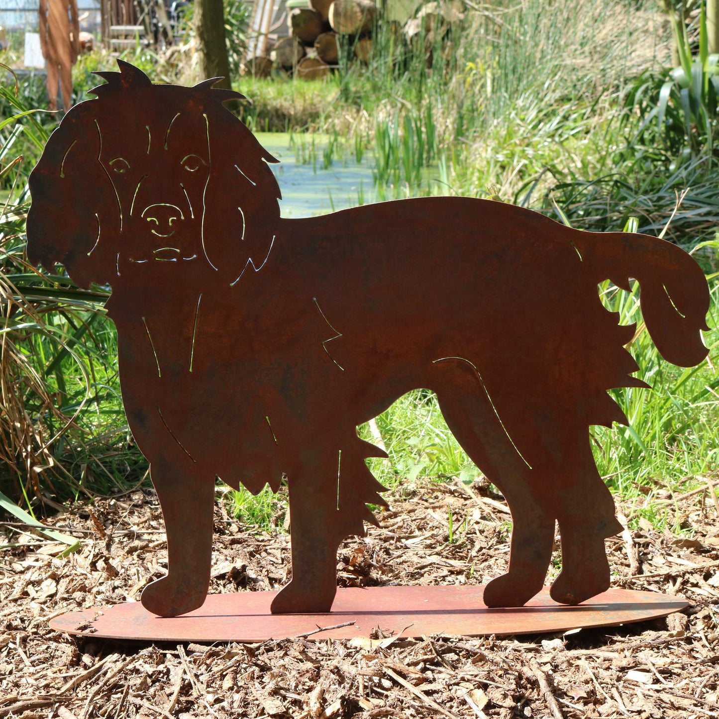 Springer Spaniel Statue 'Alfie'- Life Size