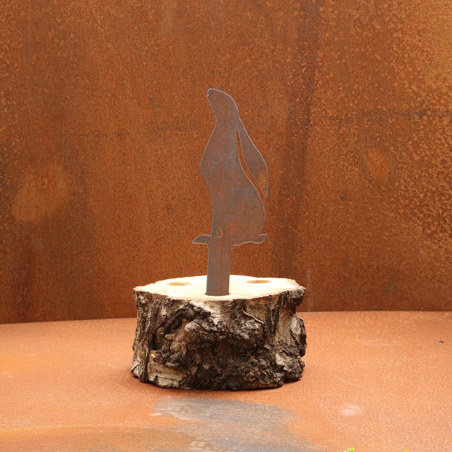 Moongazing Hare On Stake