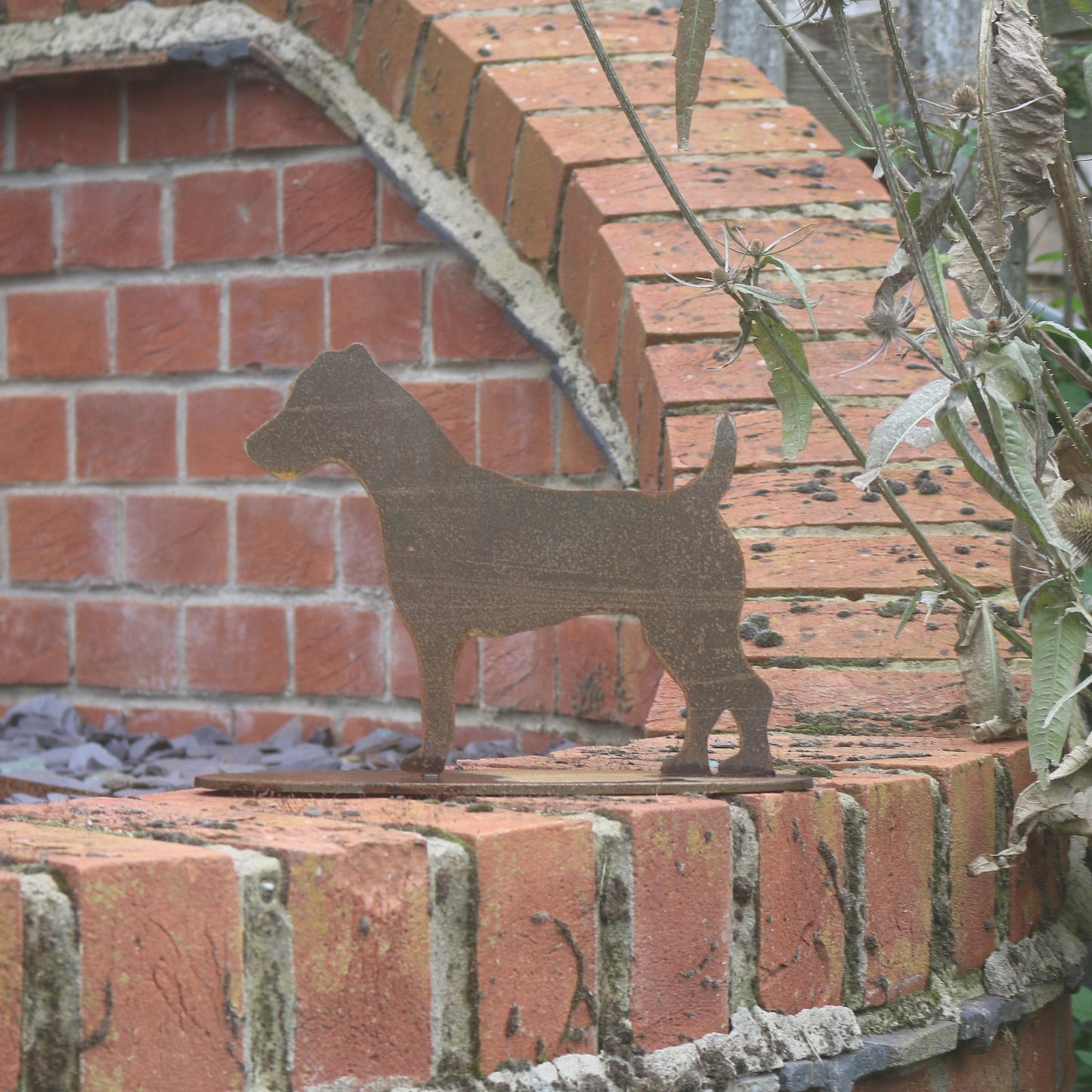 Jack Russell Terrier Statue