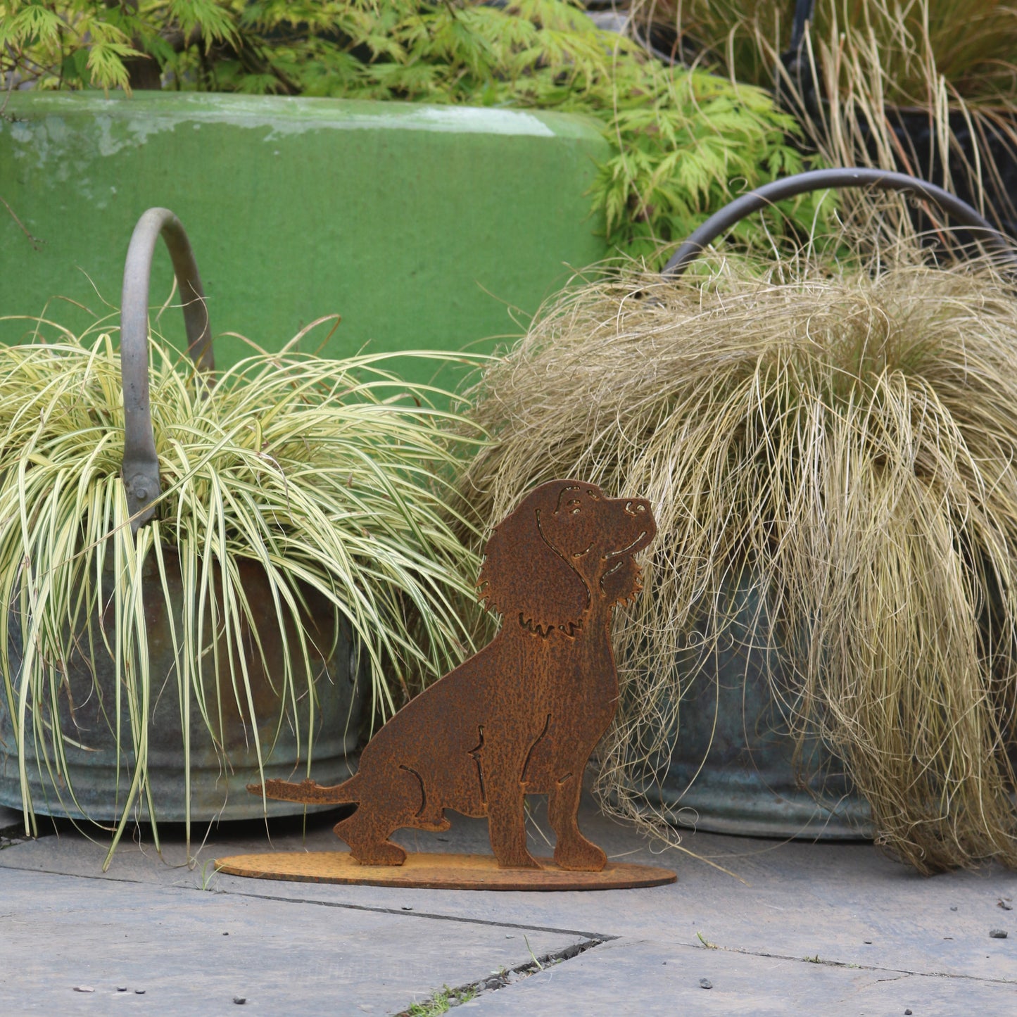 Working Cocker Spaniel Statue