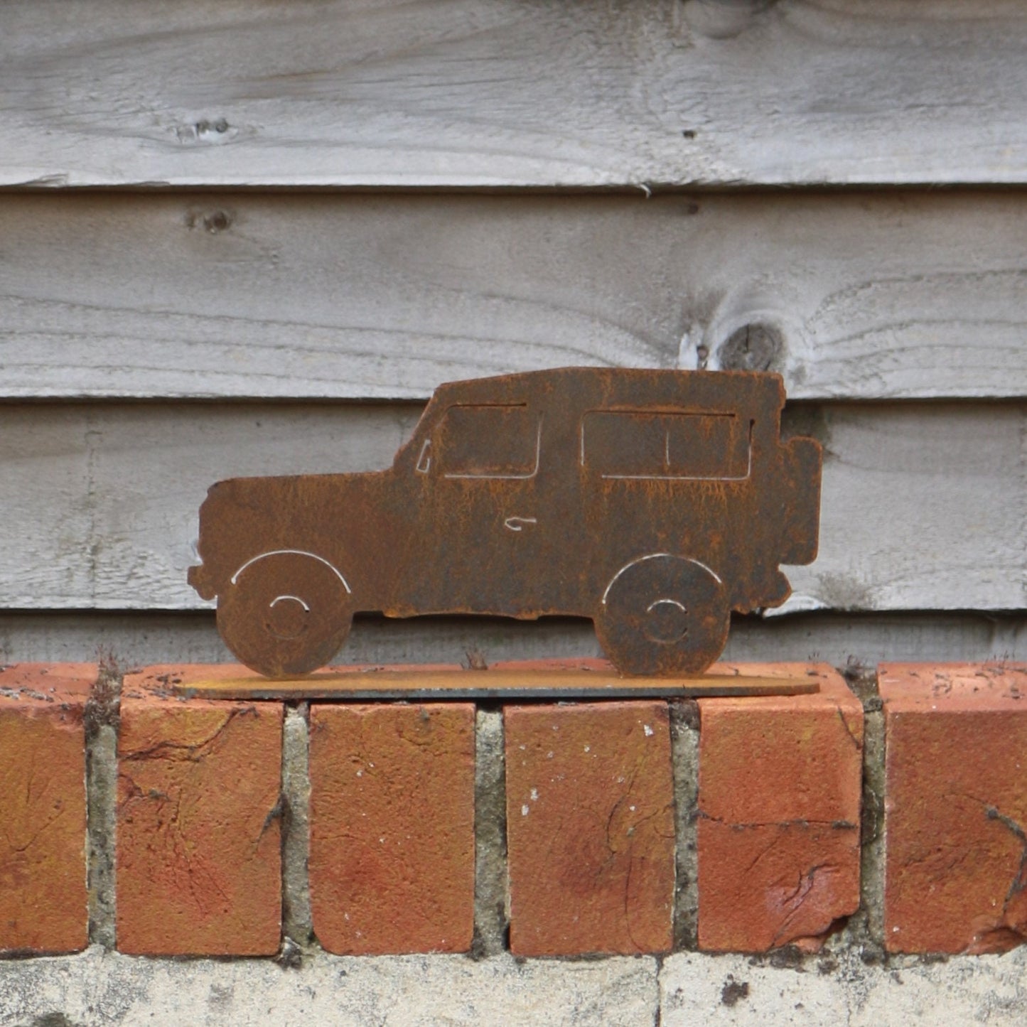 Land Rover Defender Statue