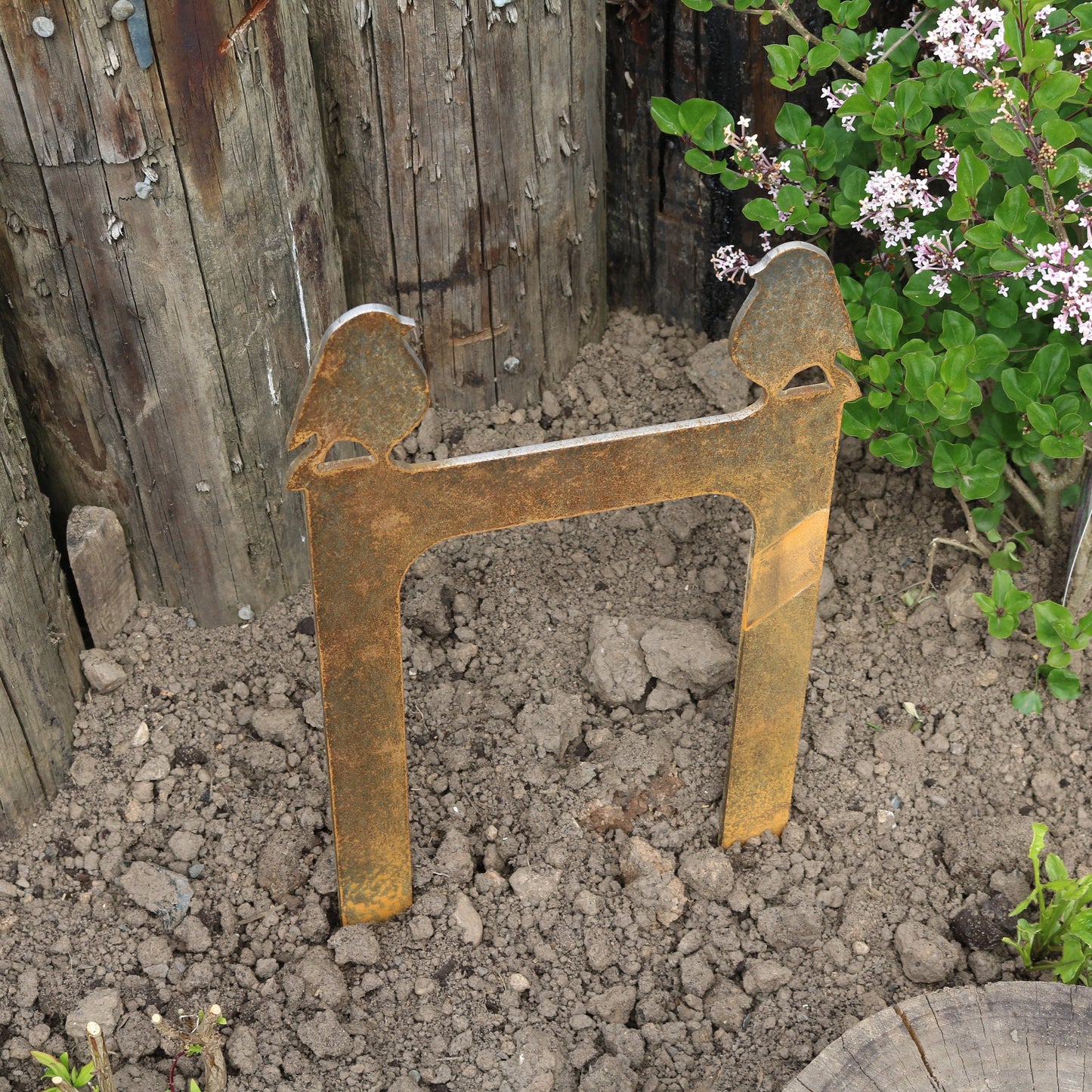 Personalised Robin Boot Scraper