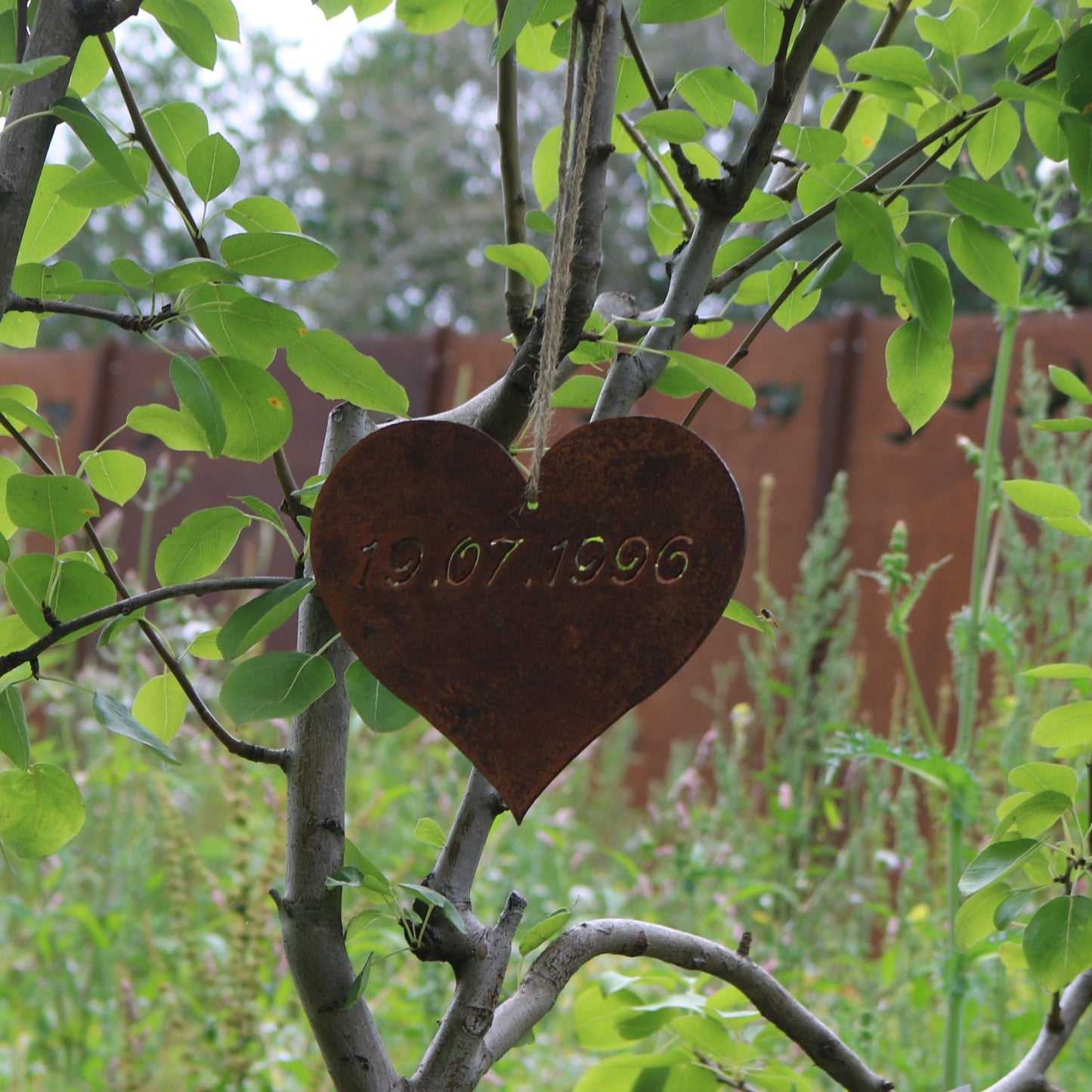 Personalised Hanging Heart