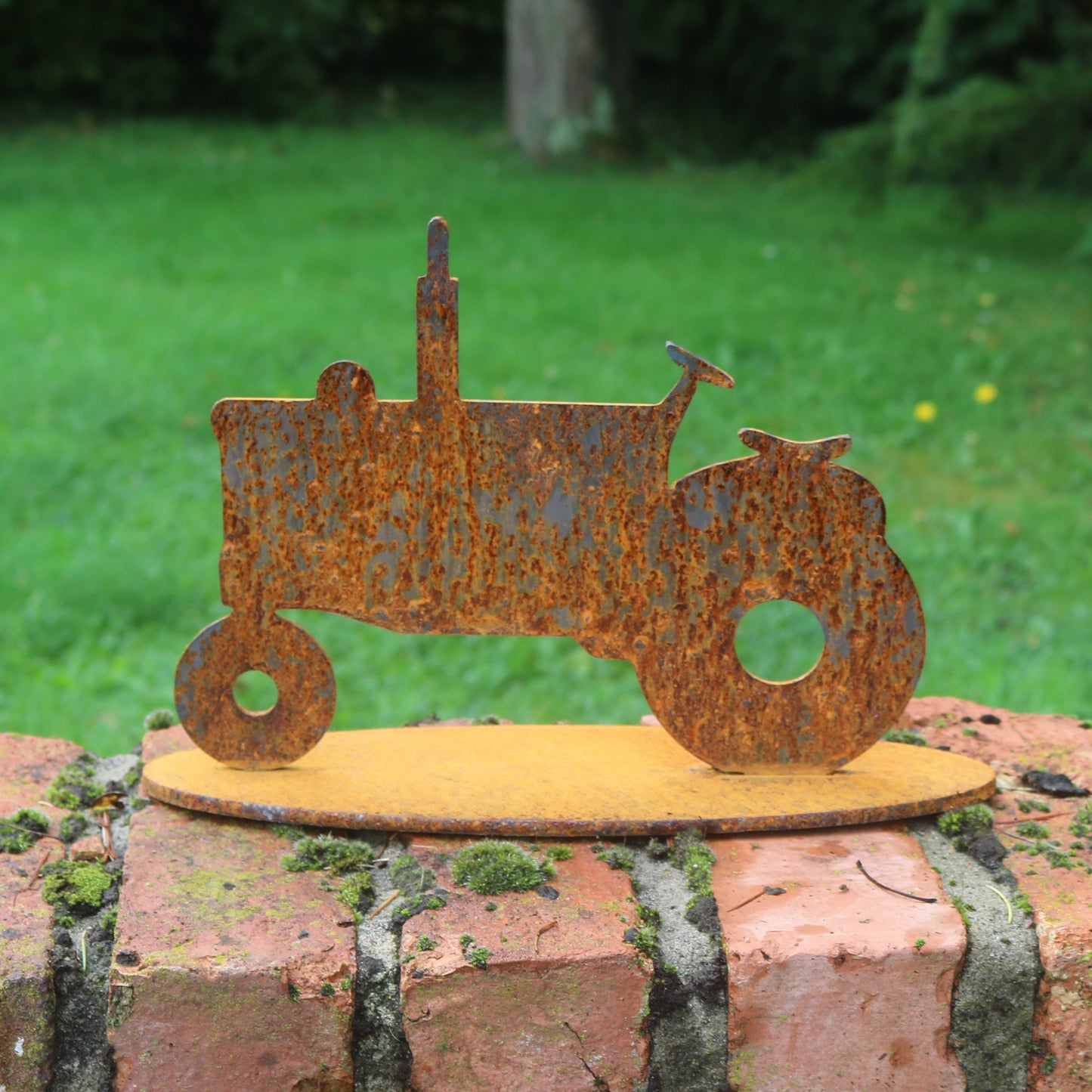 Tractor Statue