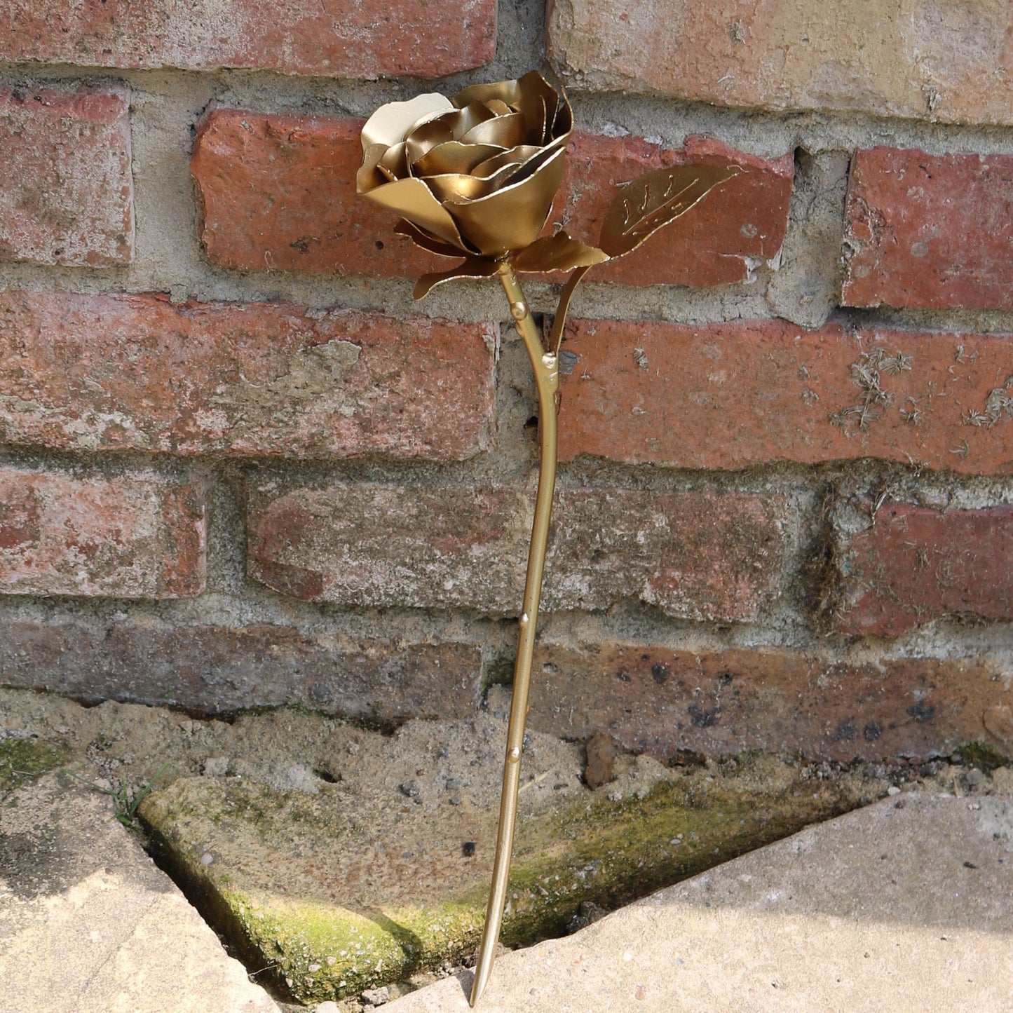 Handmade Gold Rose