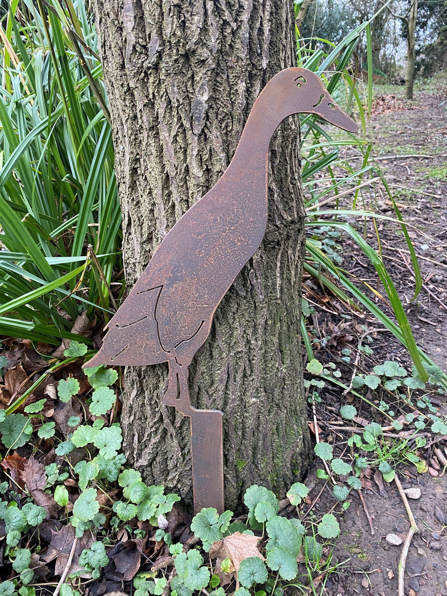 Runner Duck On Stake- Standing