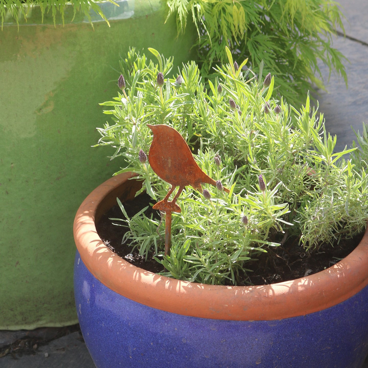 Robin Plant Pot Decoration
