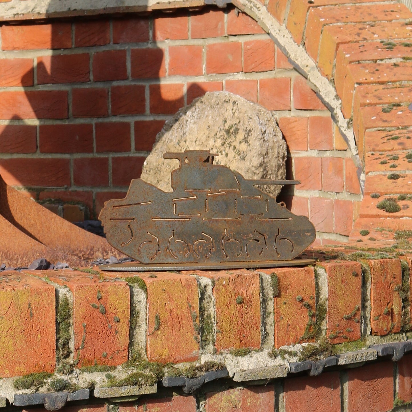 American Sherman Tank Statue