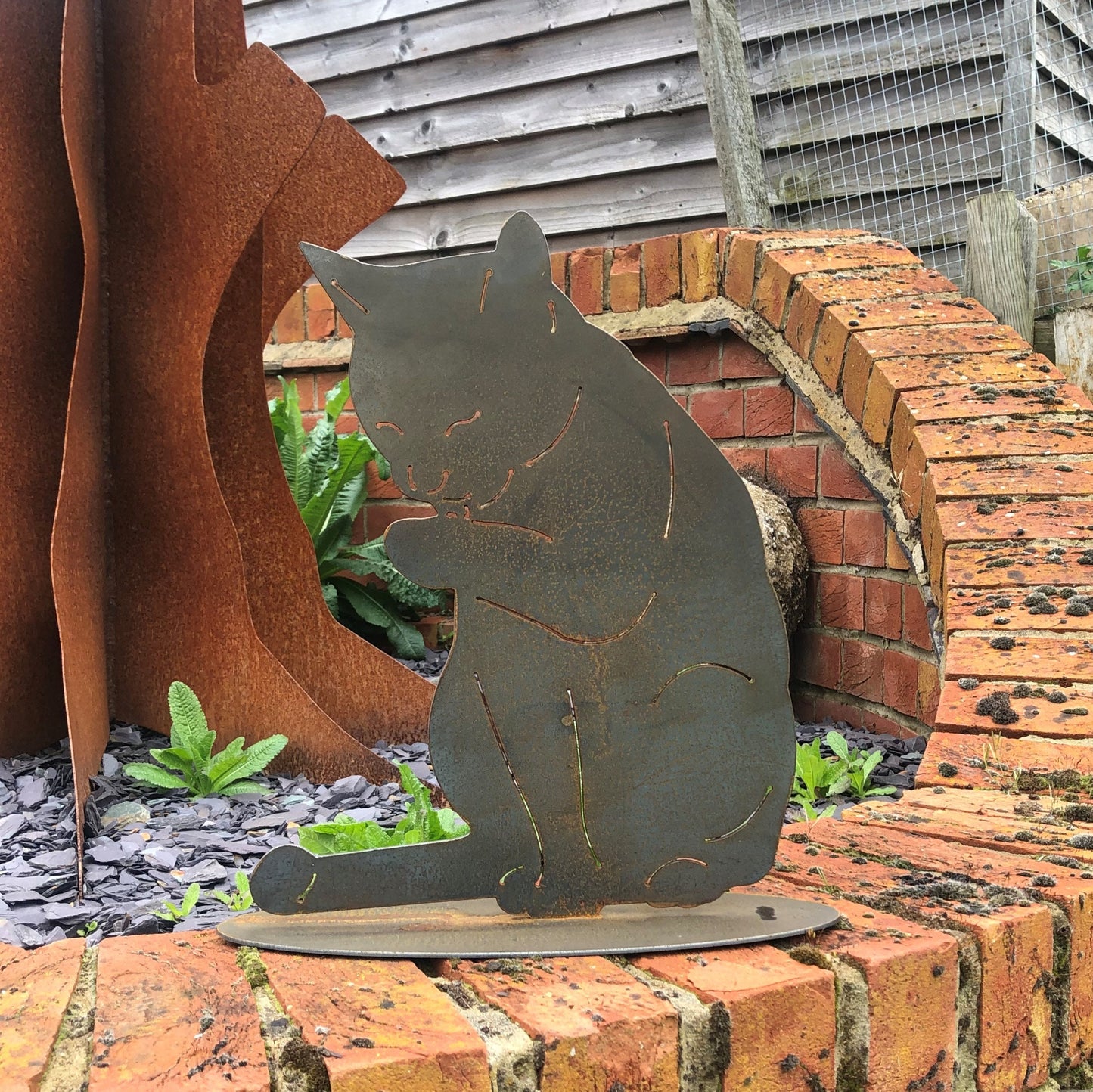 Life Size Cat Statue