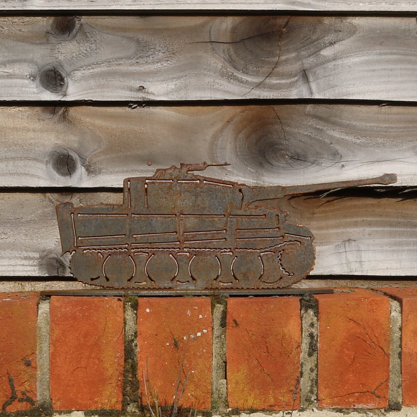 German Tiger Tank Statue