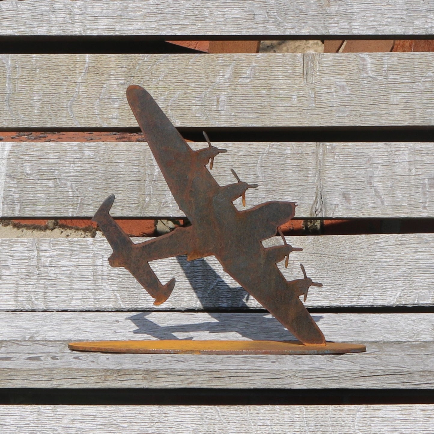 Lancaster Bomber Aeroplane Statue