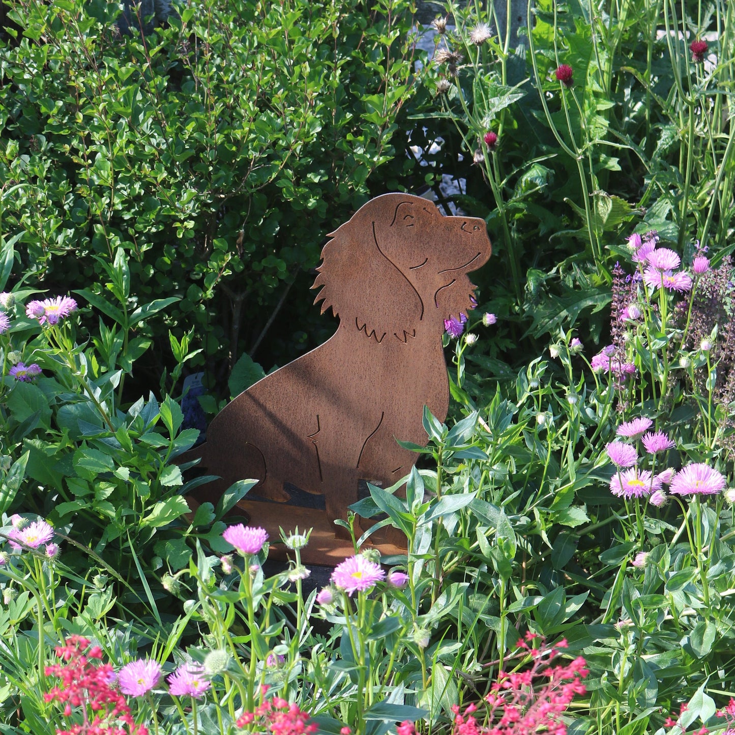 Life Size Working Cocker Spaniel Statue