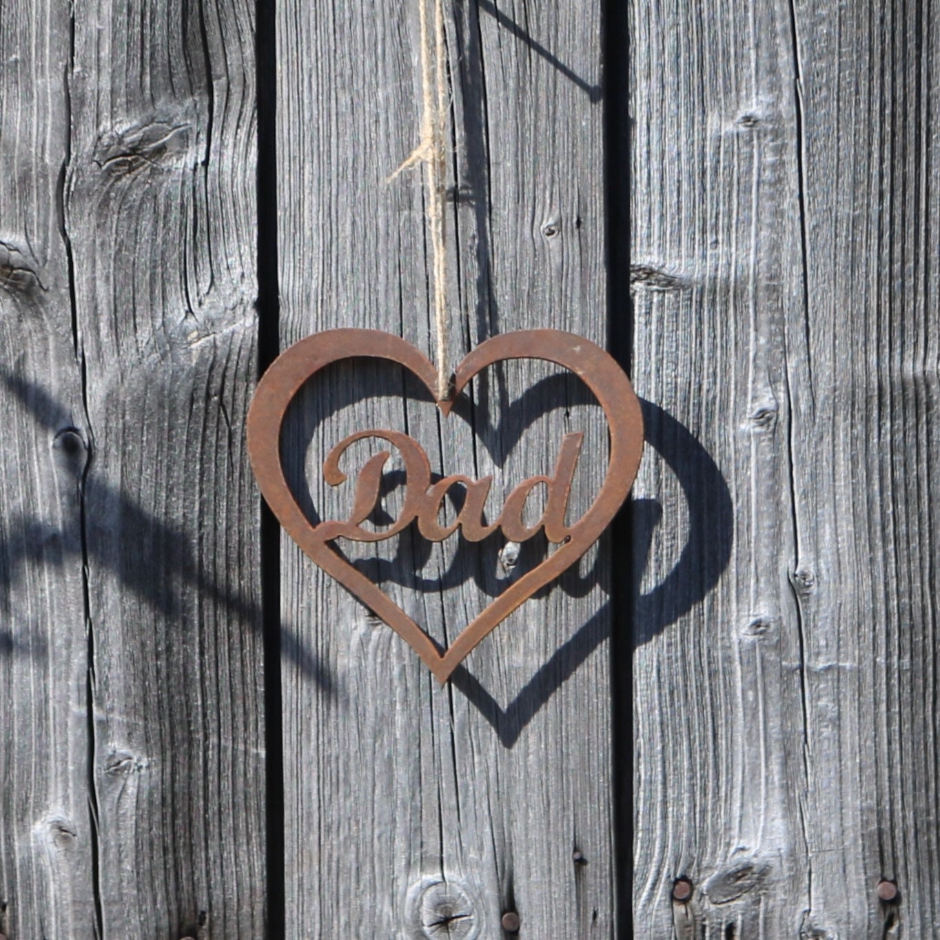 Dad Hanging Heart