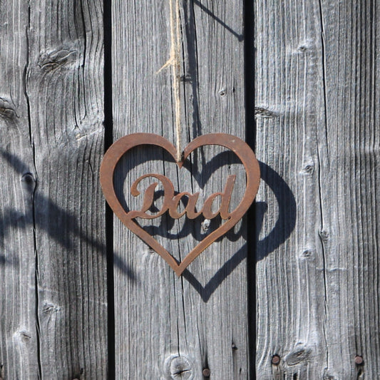 Dad Hanging Heart