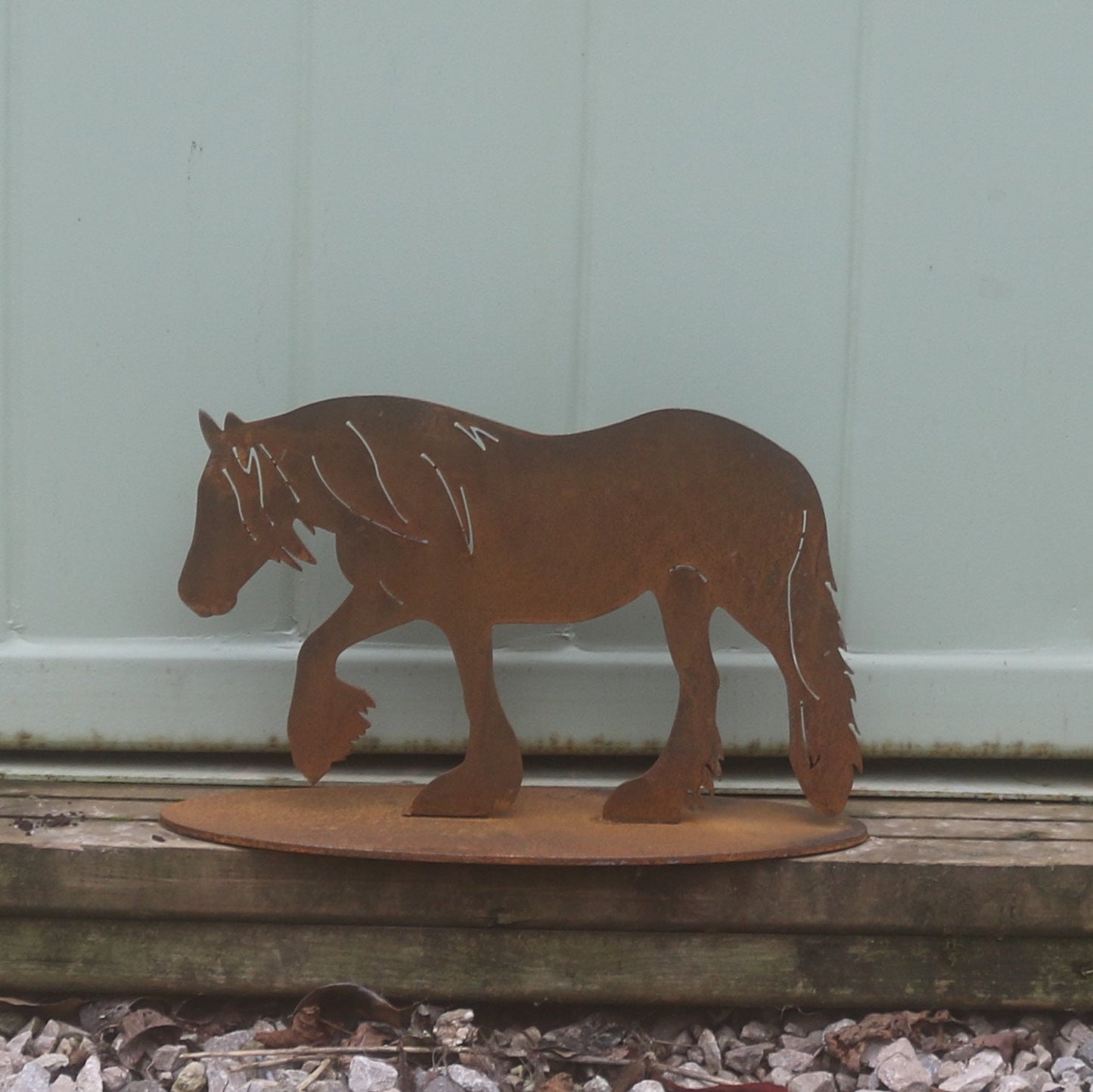 Gypsy Cob Horse Statue 'Lily'