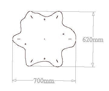 Corten Memorial Tree Sculpture- 6ft