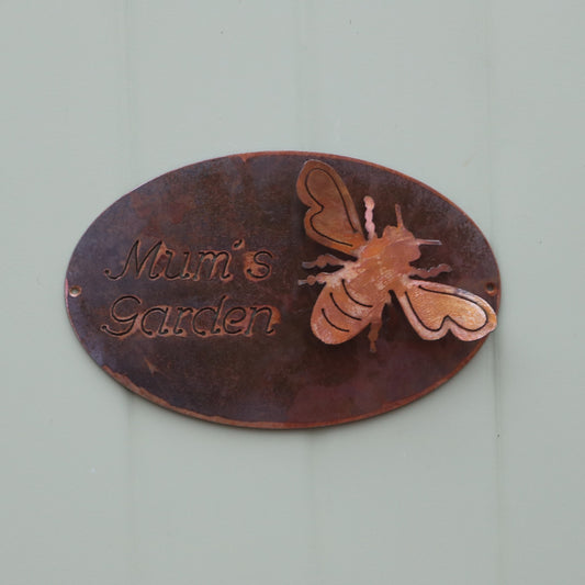 Personalised Bee Sign
