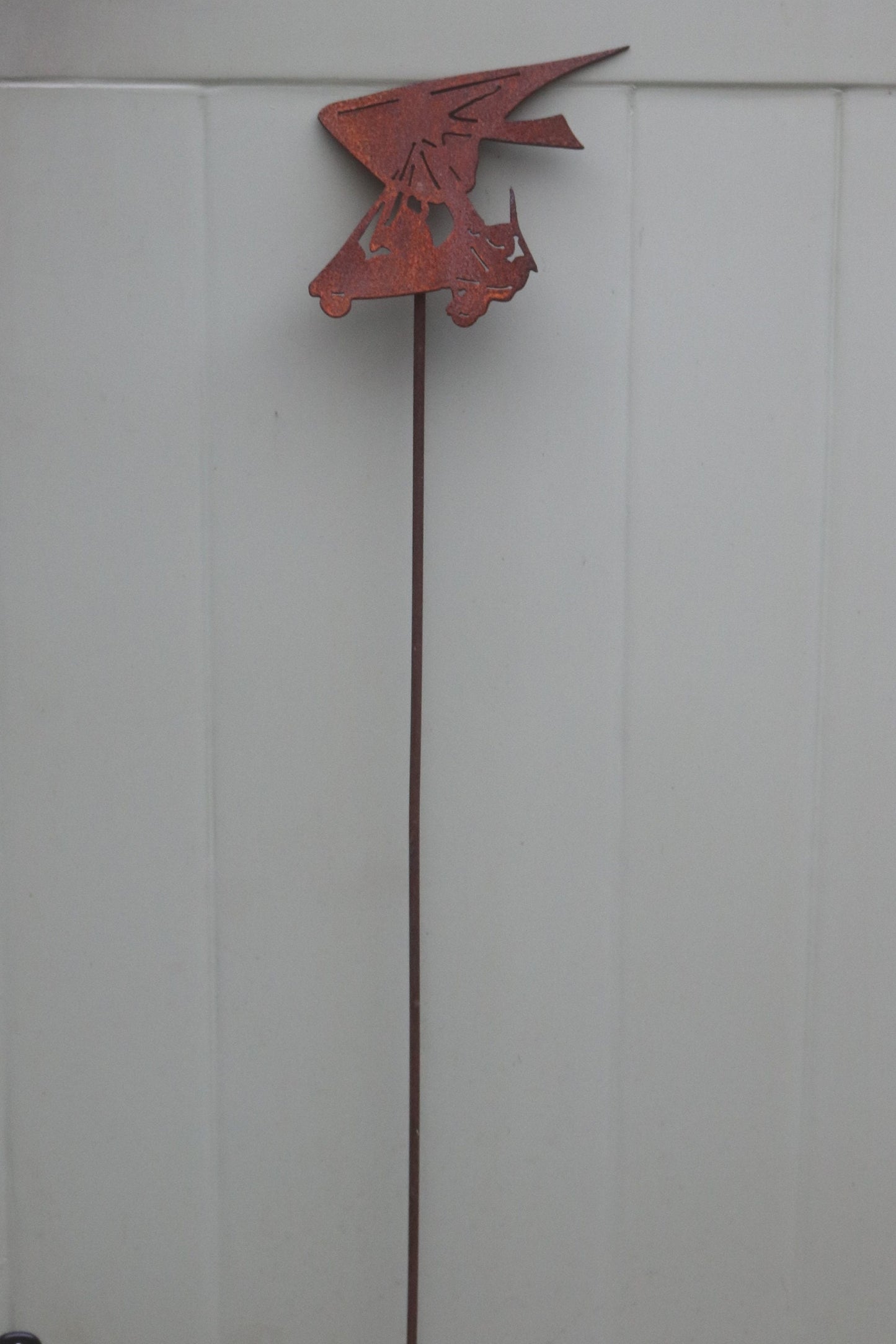 Microlight Aeroplane On Spike