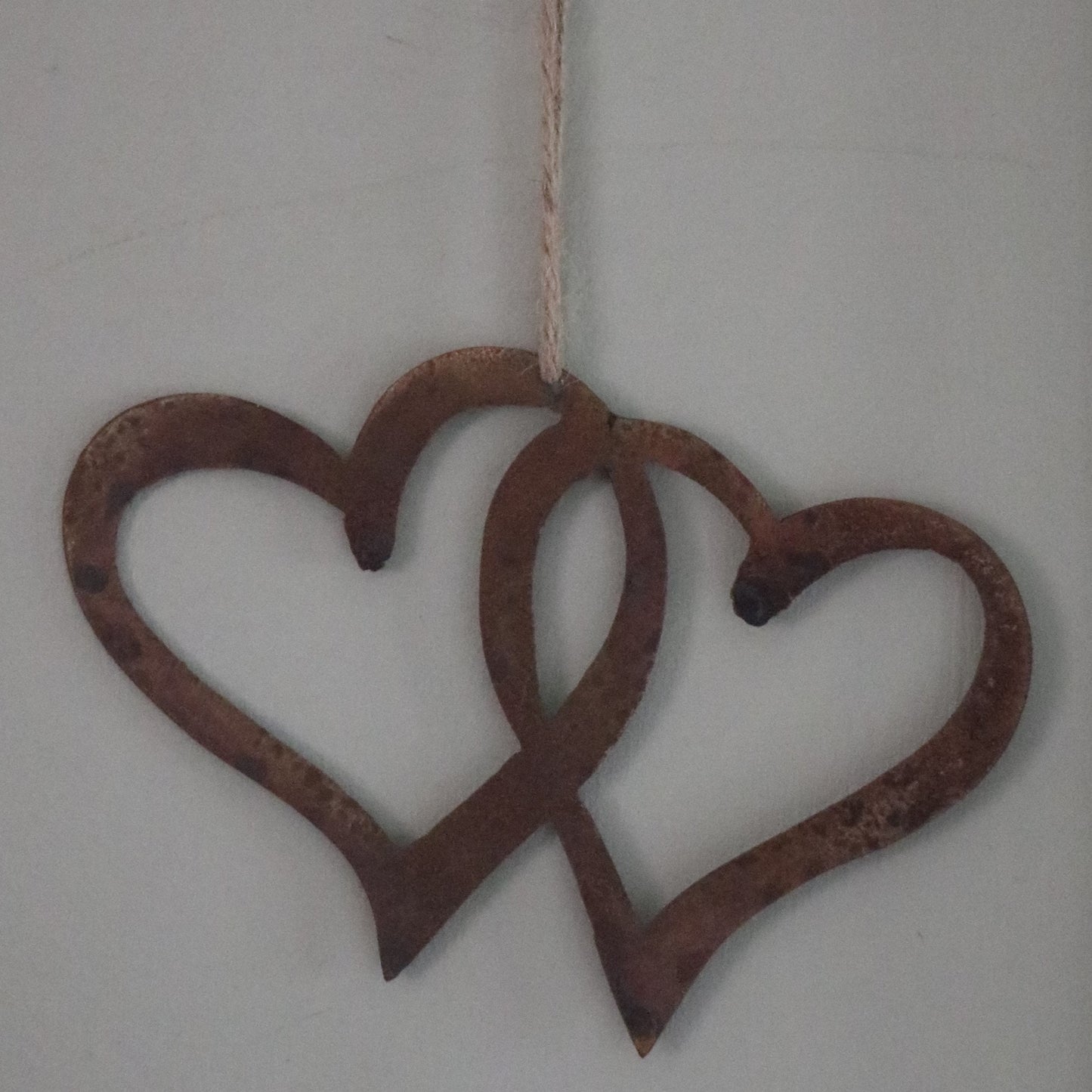 Hanging Entwined Hearts