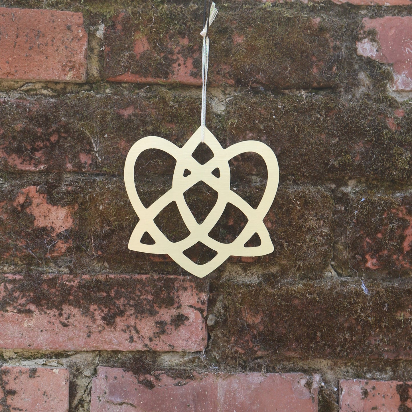 Hanging Gold Love Knot