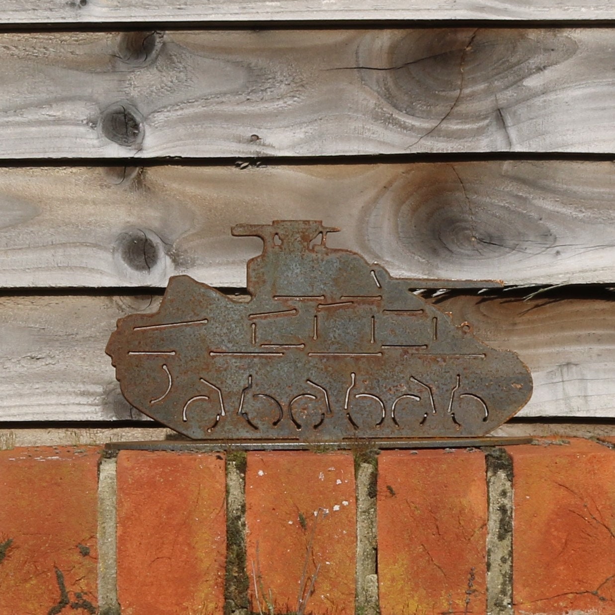 American Sherman Tank Statue