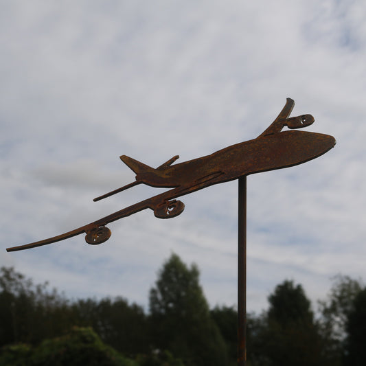 Boeing 747 Aeroplane On Spike