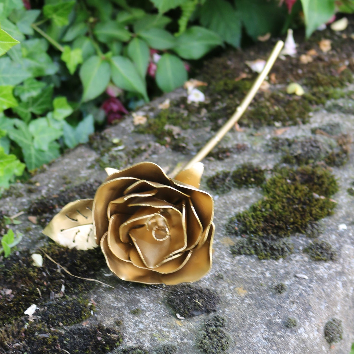 Handmade Gold Rose