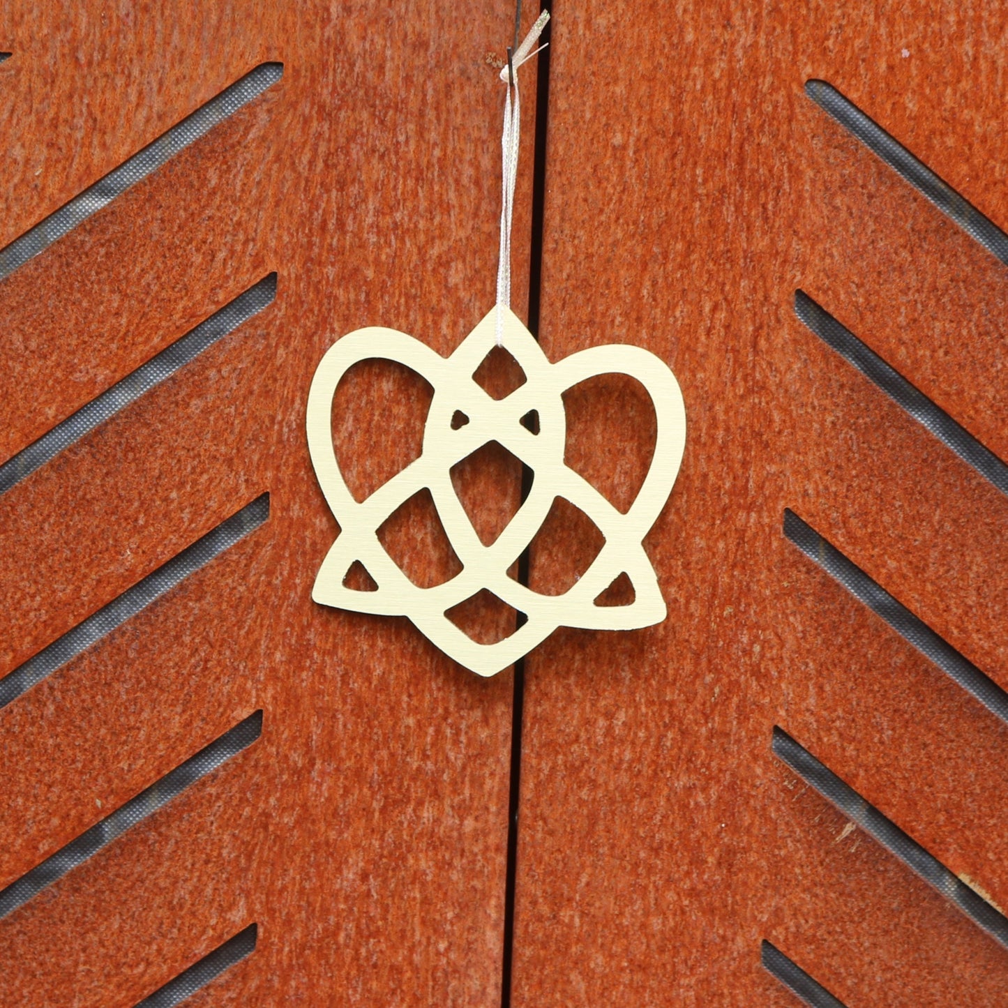 Hanging Gold Love Knot