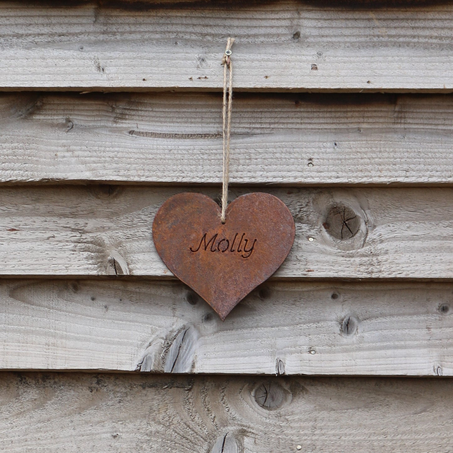 Personalised Hanging Heart