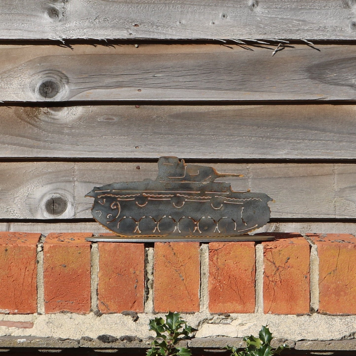 German Panzer 111e Statue