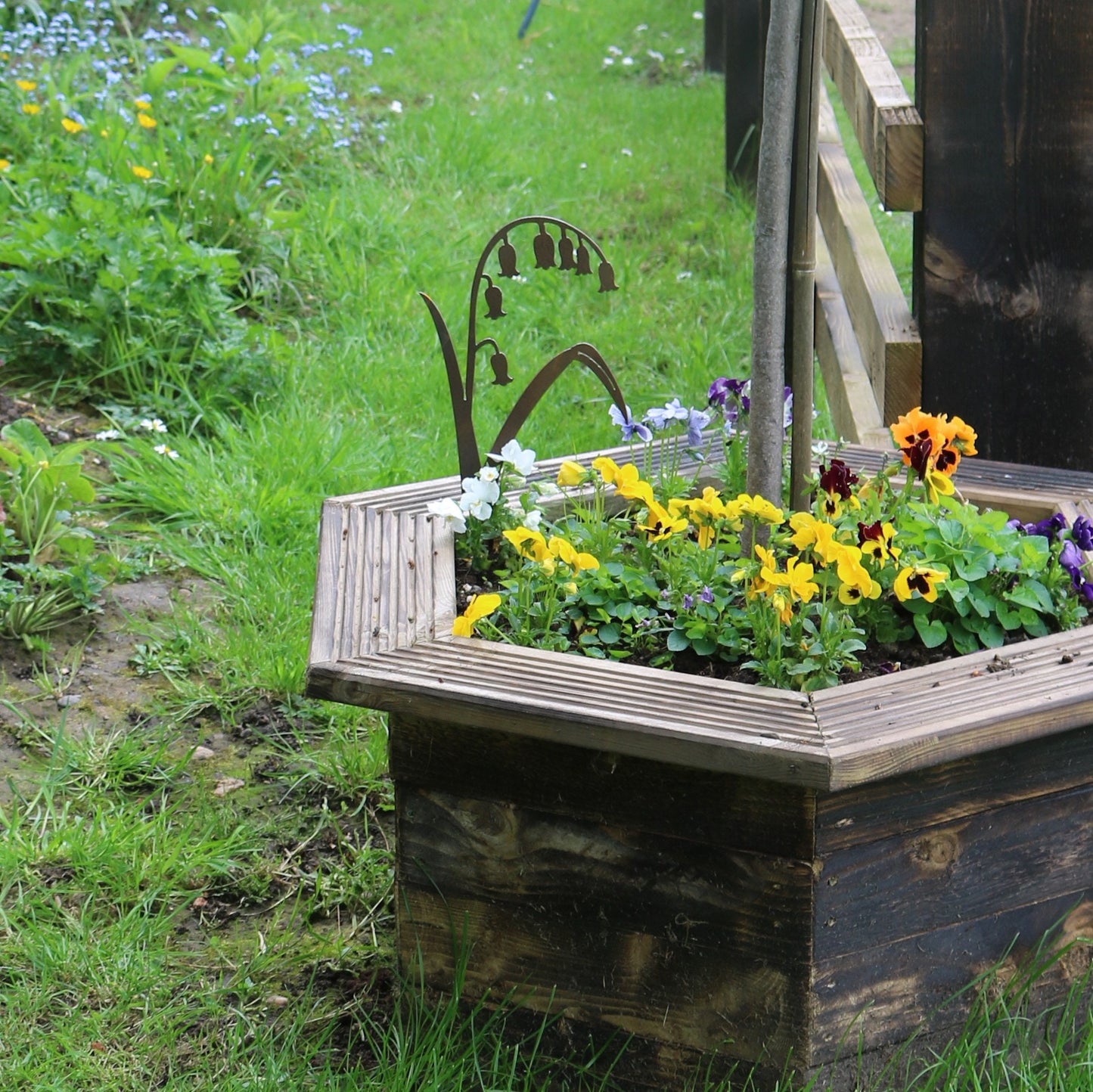 Bluebell Plant Pot Decoration