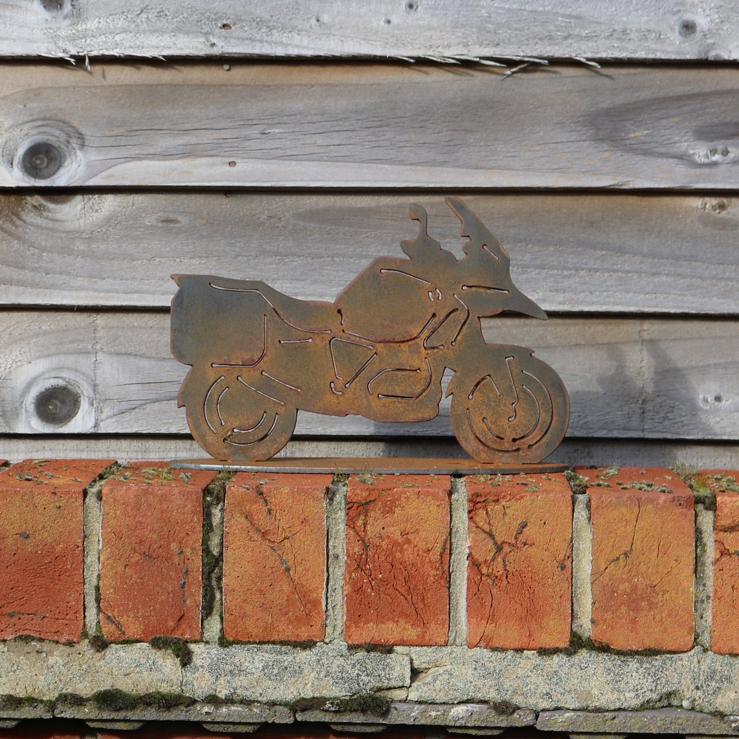 BMW Motorbike Statue