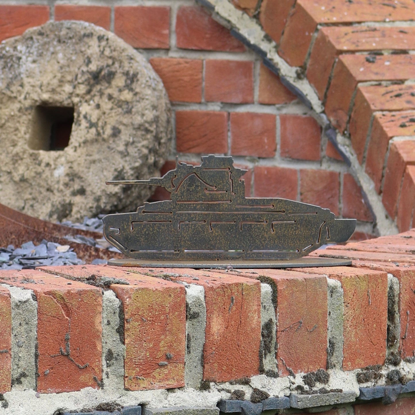 Matilda II British Infantry Tank Statue
