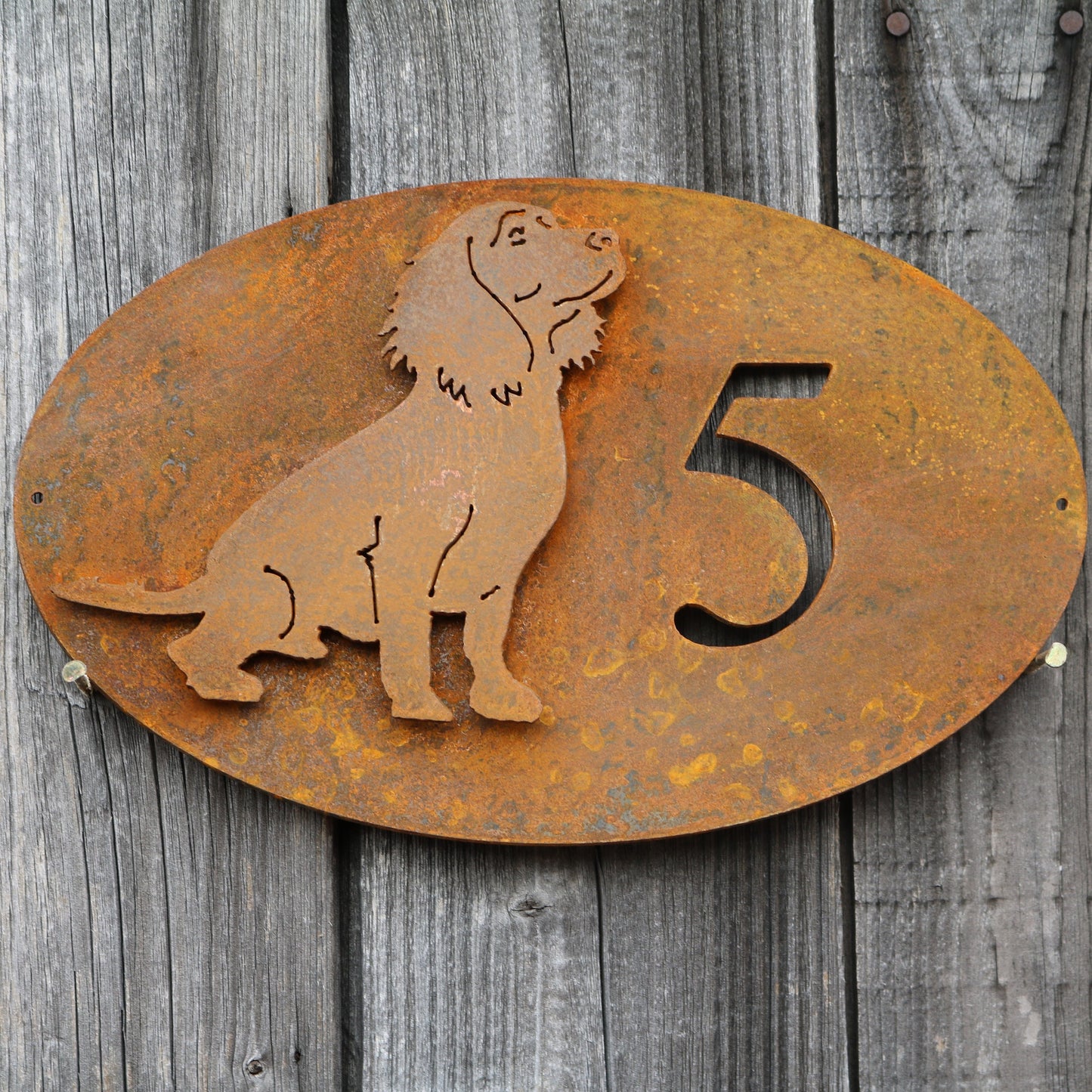 Personalised Working Cocker Spaniel Sign