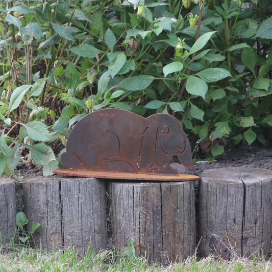 Lop Eared Rabbit Statue