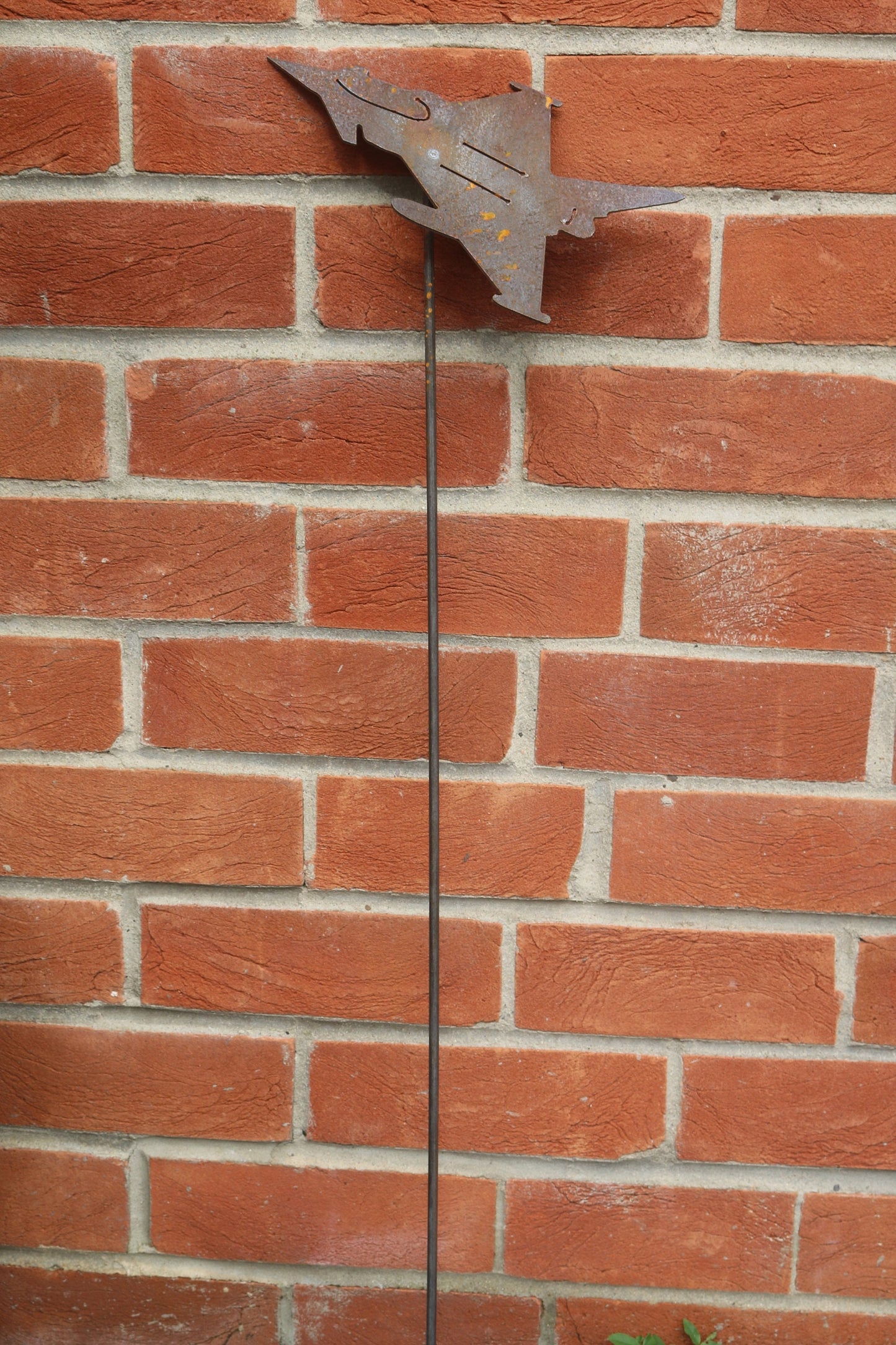 Eurofighter Typhoon Aeroplane On Spike