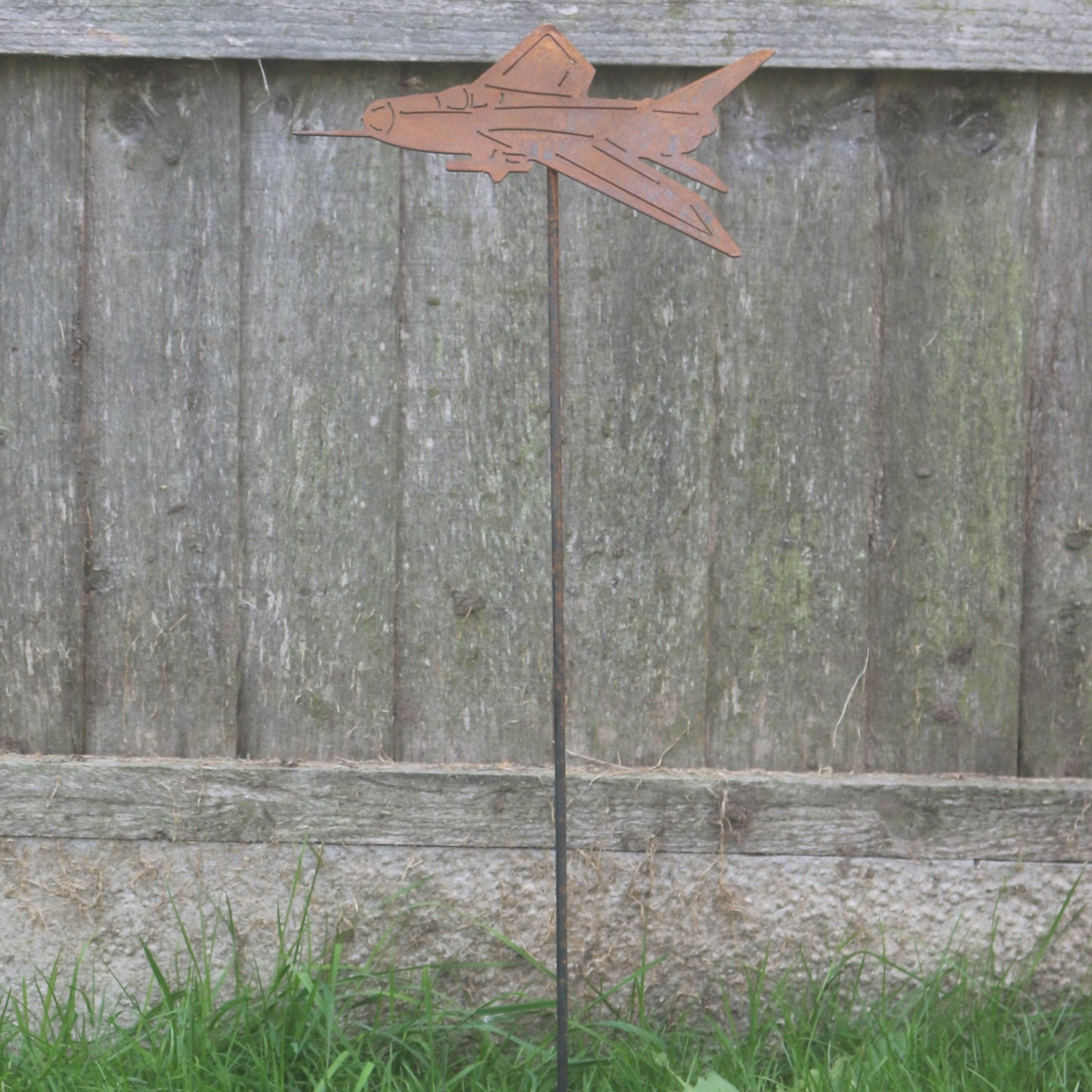 English Electric Lightning Aeroplane On Spike