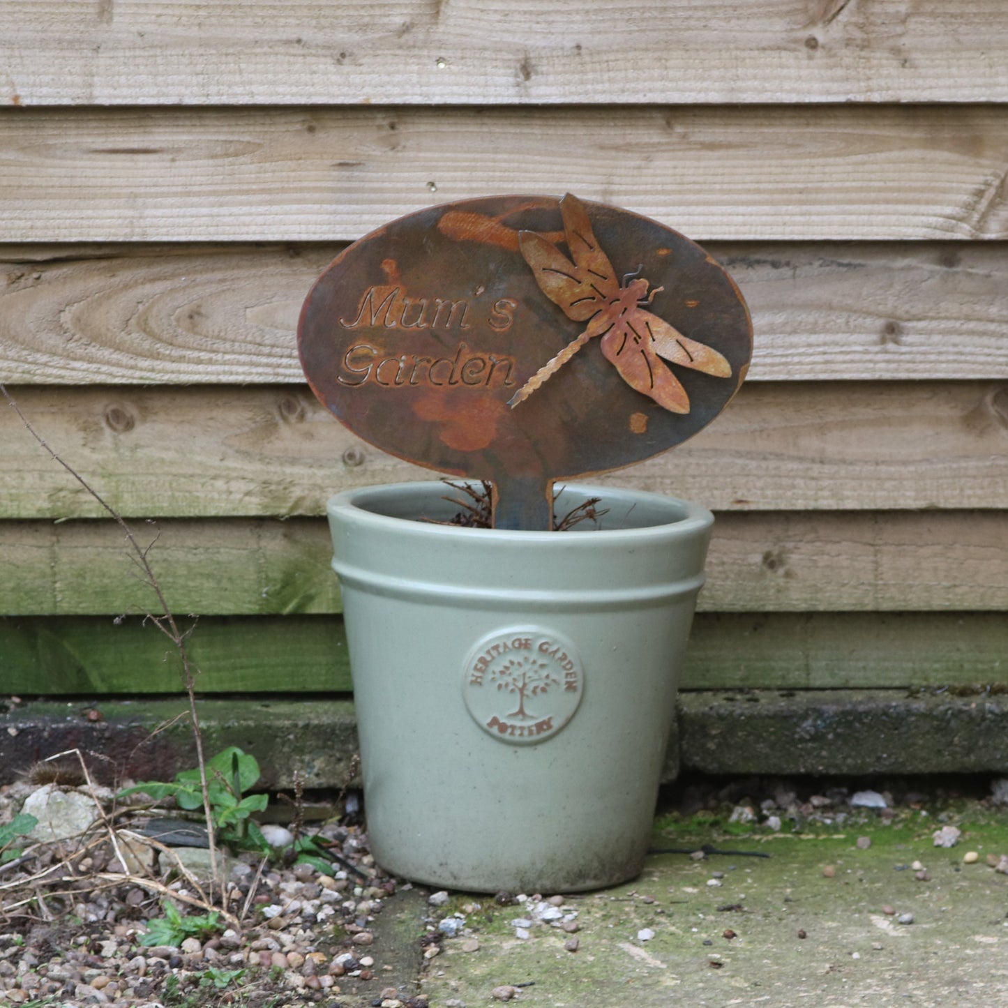 Personalised 3D Dragonfly Sign On Stake