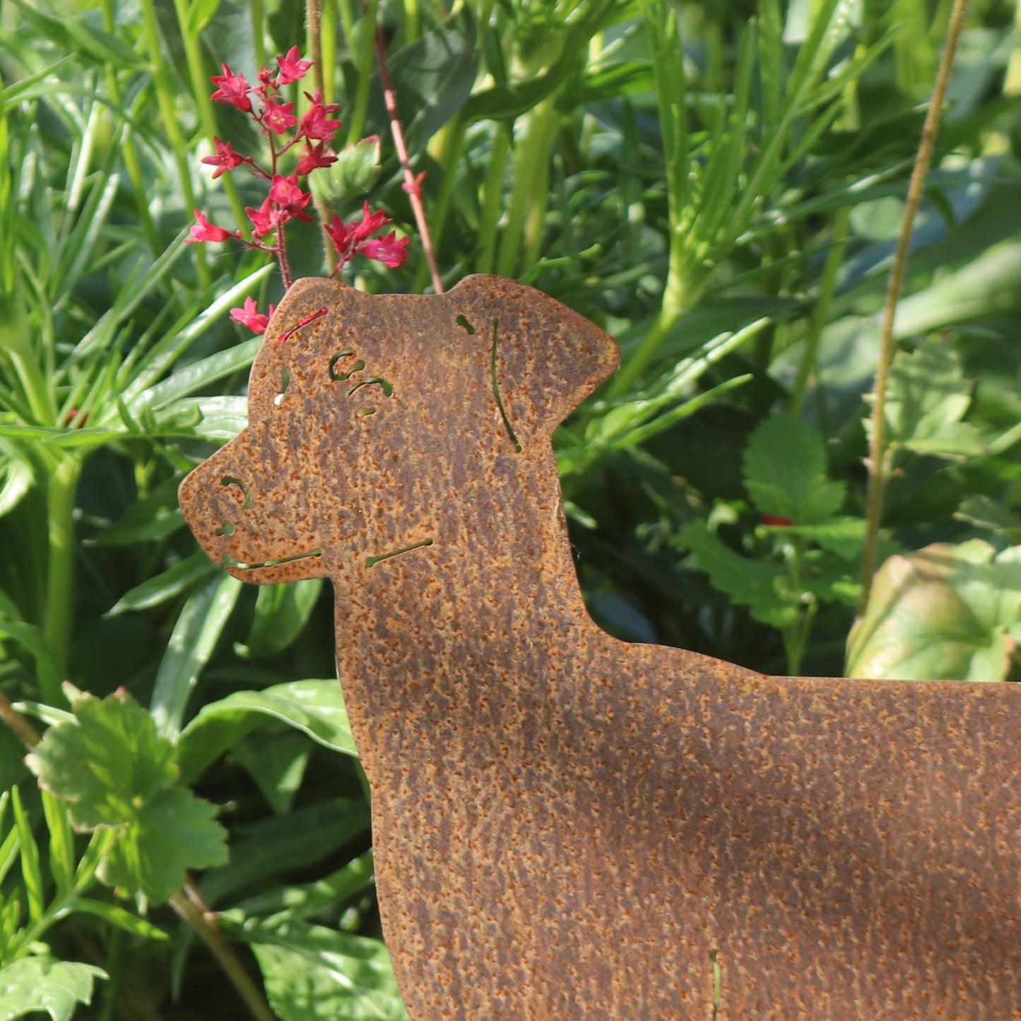 Doberman, Huntaway/Collie, Cyprus Rescue Dog Statue