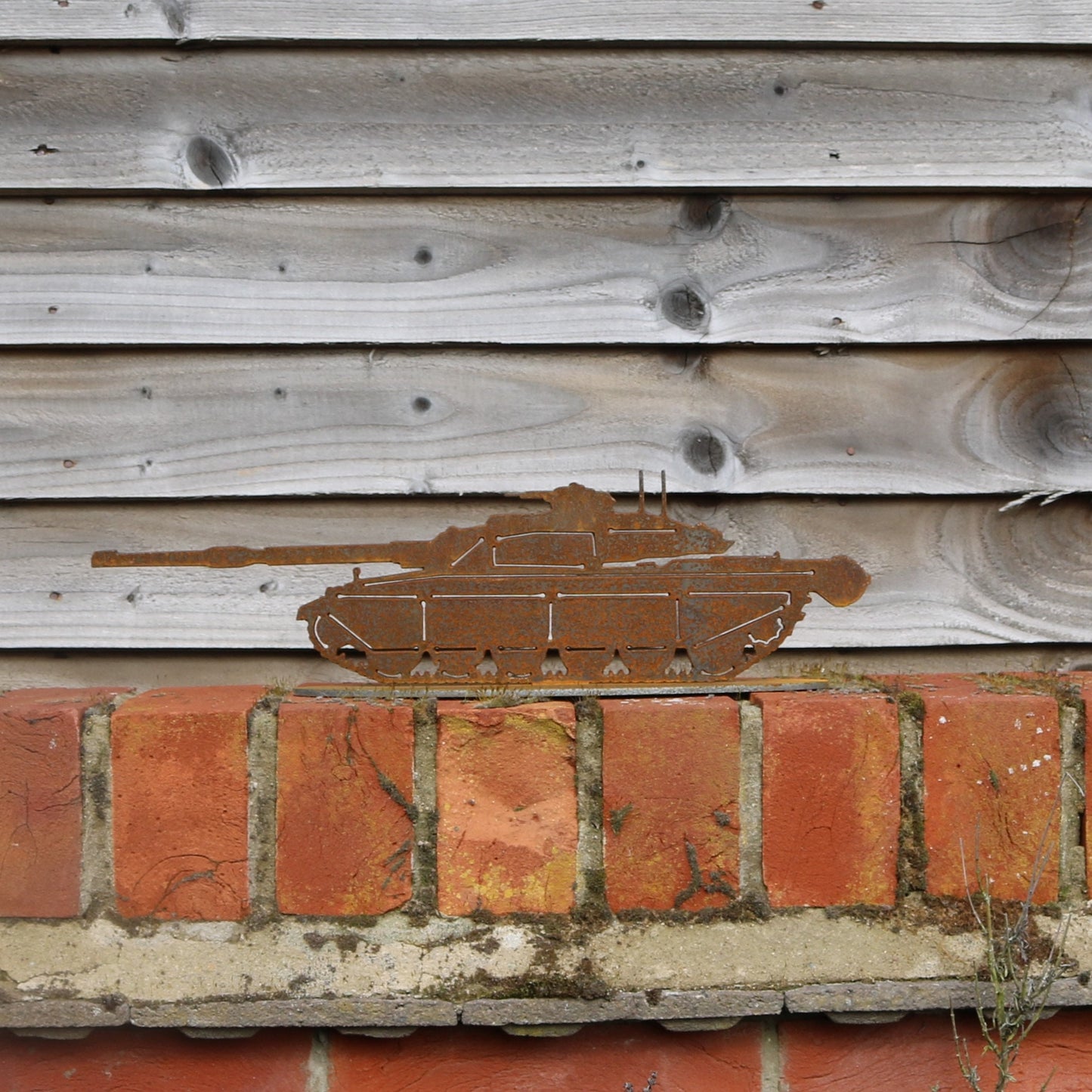 British Army Challenger I Tank Statue