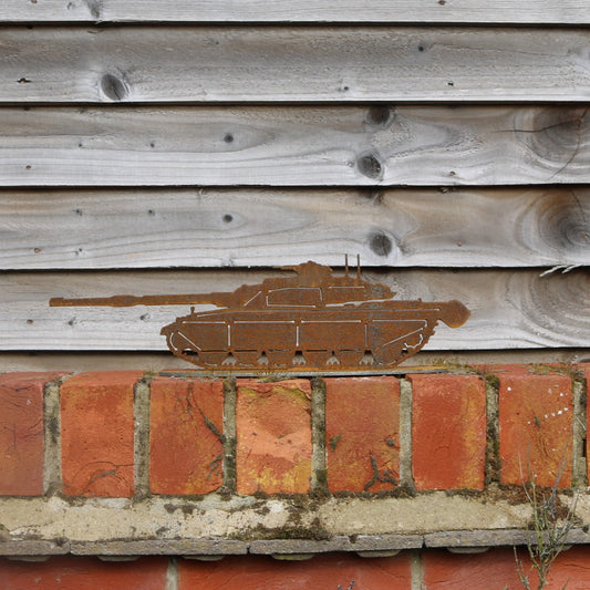 British Army Challenger I Tank Statue