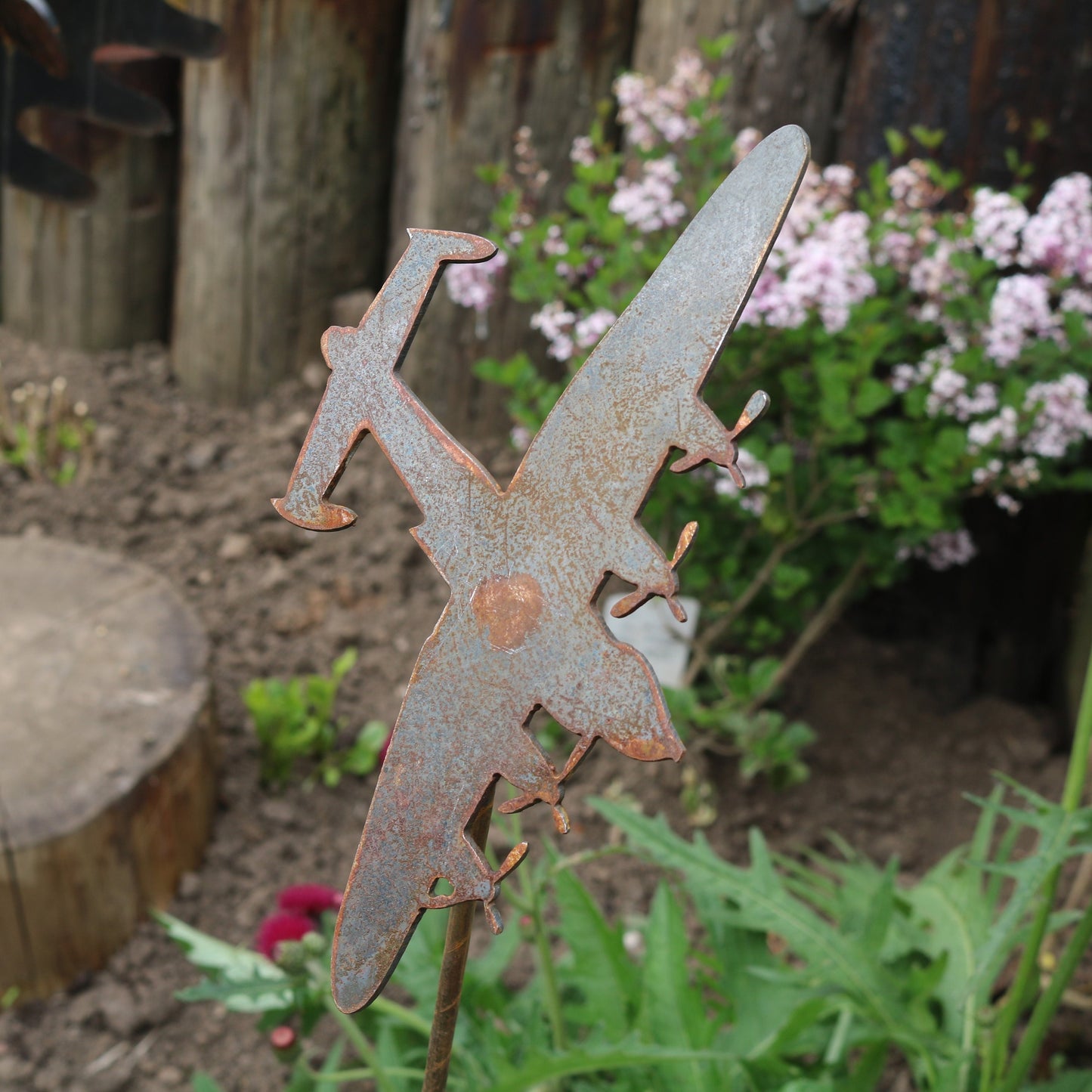 Lancaster Aeroplane On Spike