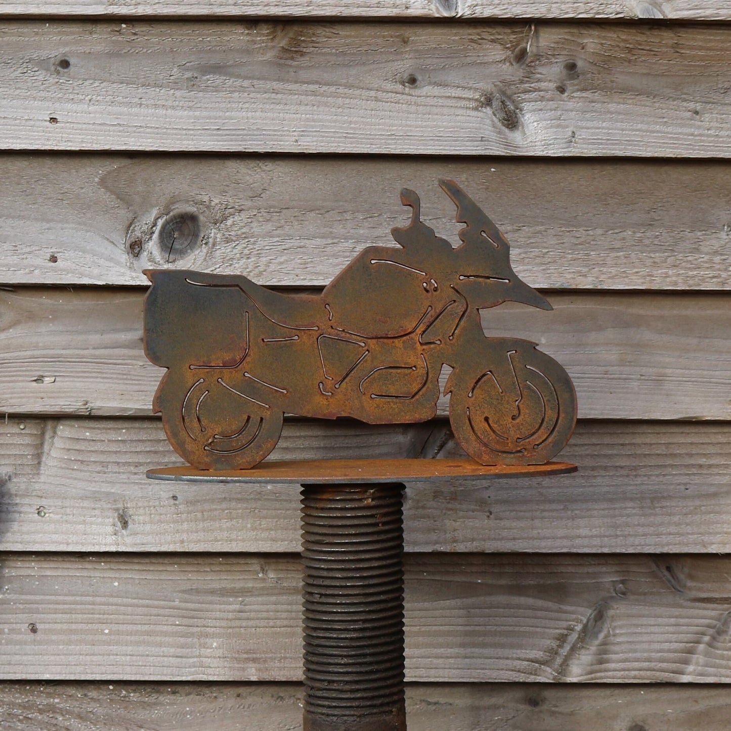 BMW Motorbike Statue