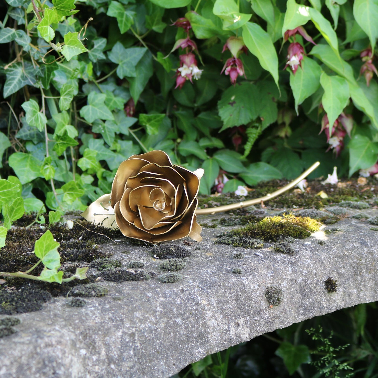 Handmade Gold Rose