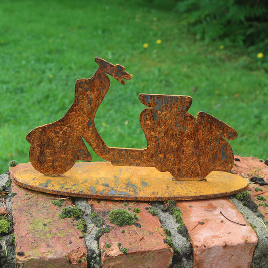 Scooter Statue