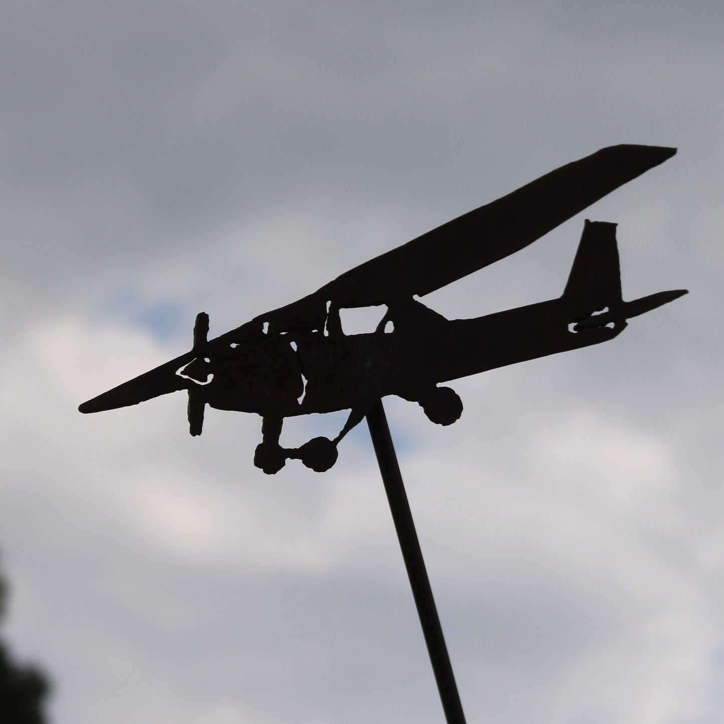 Cessna 152 Aeroplane On Spike