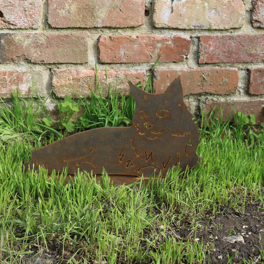 Maine Coon Cat Statue- Life Size