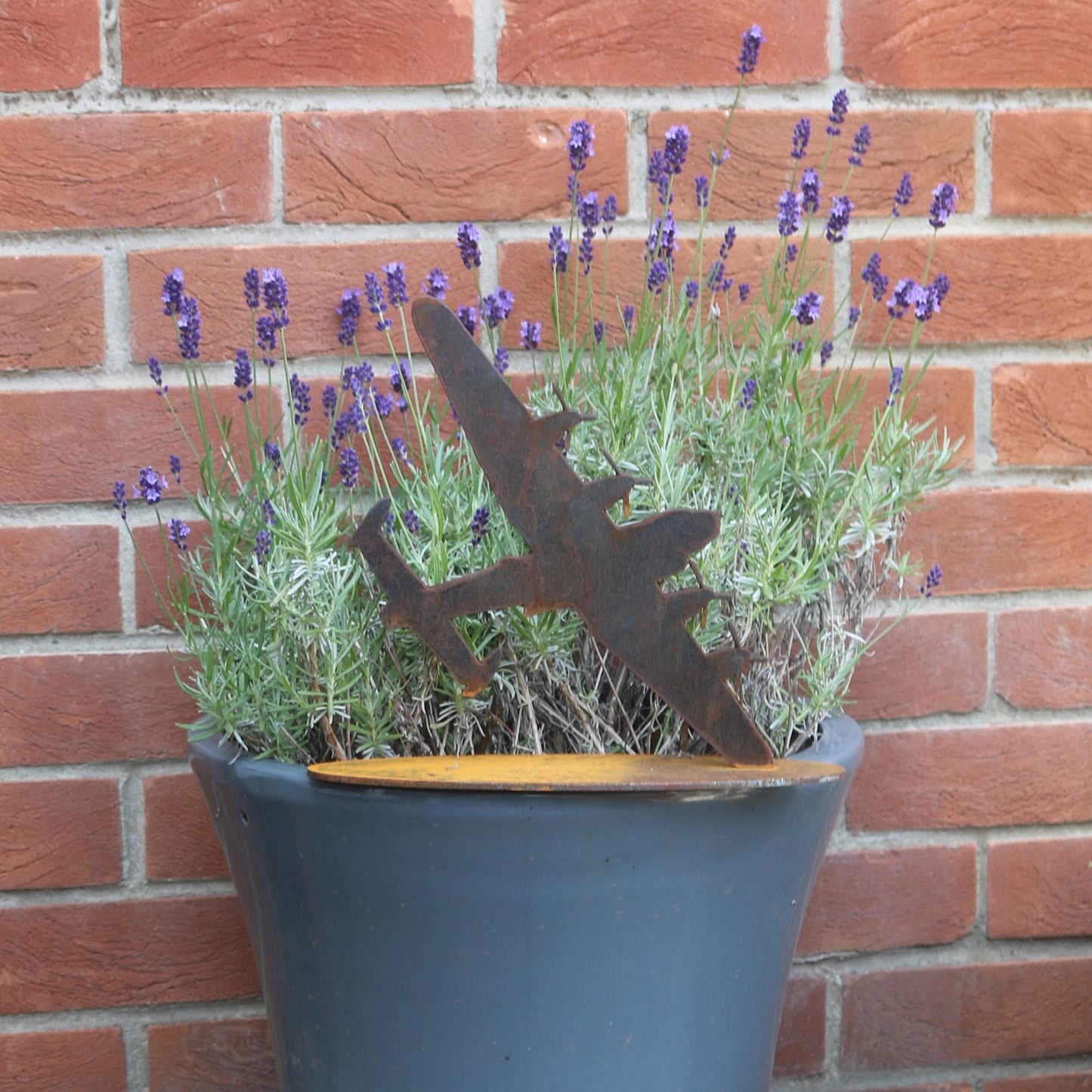 Lancaster Bomber Aeroplane Statue