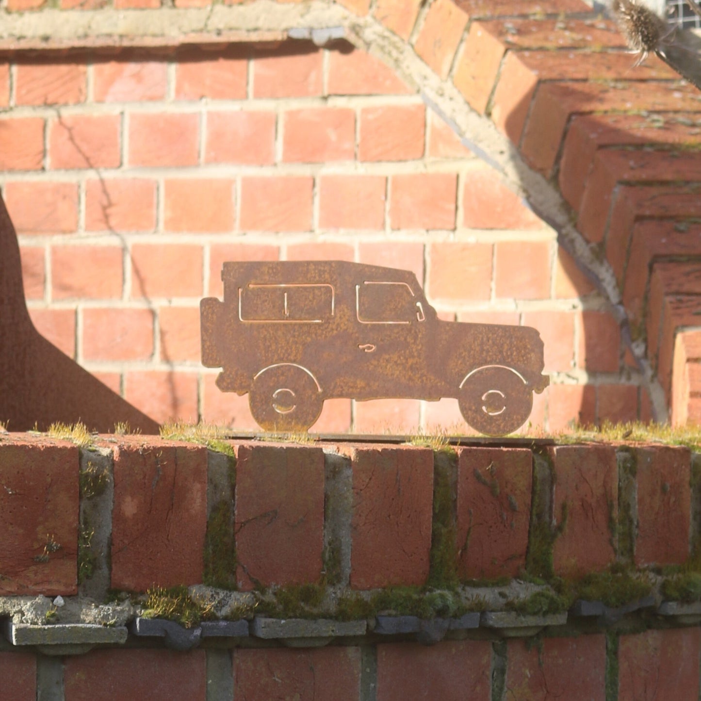 Land Rover Defender Statue