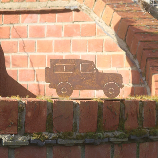 Land Rover Defender Statue